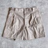 【DEADSTOCK】FRENCH ARMY M-52 CHINO SHORTS SIZE5‘2TUCK’<img class='new_mark_img2' src='https://img.shop-pro.jp/img/new/icons1.gif' style='border:none;display:inline;margin:0px;padding:0px;width:auto;' />