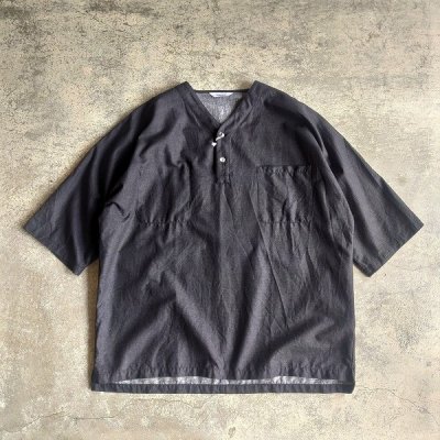 FUJITO・ フジト】 HENLEY NECK SHIRT・ヘンリーネックシャツ - JAM