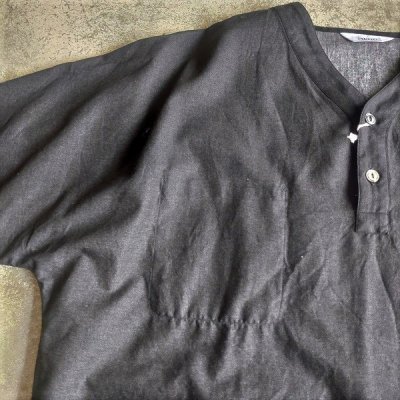 FUJITO・ フジト】 HENLEY NECK SHIRT・ヘンリーネックシャツ - JAM