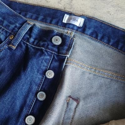 CIOTA・シオタ】 本藍スビンコットン 13.5oz ストレートデニム CIOTA・シオタ】 本藍スビンコットン 13.5oz ストレートデニム