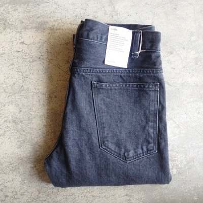 CIOTA・シオタ】 ブラック スビンコットン 13.5oz スリムデニム