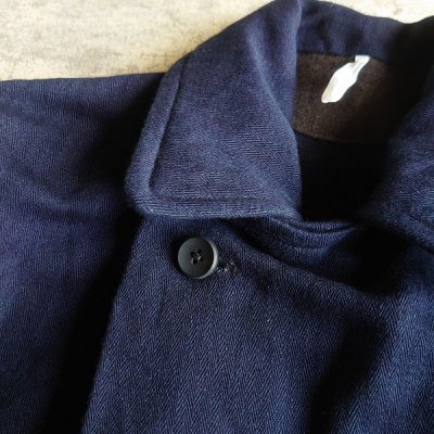 SUS-SOUS・シュス】 jacket TAKUMI 'indigo charcoal' - JAM - 茨城県つくば市のセレクトショップ