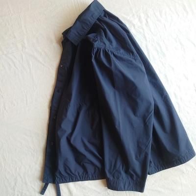 PORTER CLASSIC・ポータークラシック】 POPLIN GATHERED JACKET
