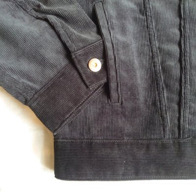 【Boncoura・ボンクラ】 3rd型 Gジャン ポケット付き コールテン‘ブラック’ - JAM - 茨城県つくば市のセレクトショップ
