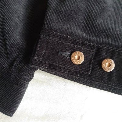 【Boncoura・ボンクラ】 3rd型 Gジャン ポケット付き コールテン‘ブラック’ - JAM - 茨城県つくば市のセレクトショップ