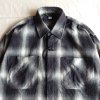 【ETS.MATERIAUX】 OMBRE CHECK FLANNEL SHIRT<img class='new_mark_img2' src='https://img.shop-pro.jp/img/new/icons1.gif' style='border:none;display:inline;margin:0px;padding:0px;width:auto;' />