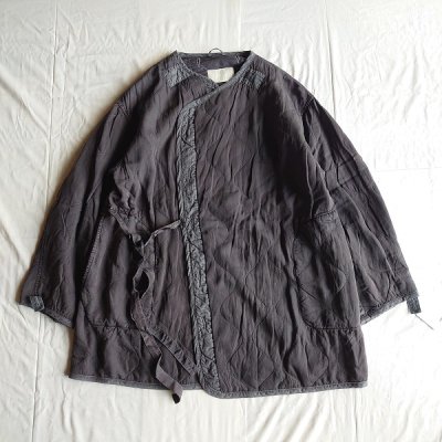 INNAT LINER COAT SUMIKURO (炭染め)