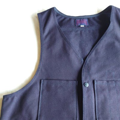 Boncoura・ボンクラ】 PACKVEST INDIGO DUCK 12th ANNIVERSARY MODEL