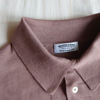 MAATEE&SONS・マーティーアンドサンズ】 SHIRT CARDIGAN - JAM - 茨城