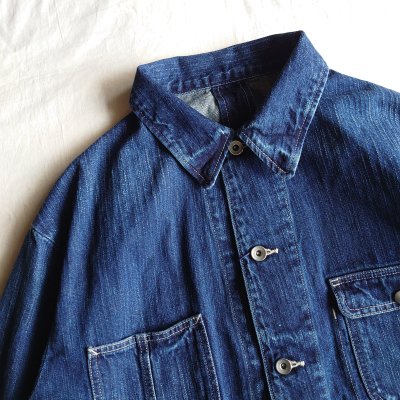 PORTER CLASSIC・ポータークラシック】 STEINBECK DENIM COVERALLS - JAM - 茨城県つくば市のセレクトショップ