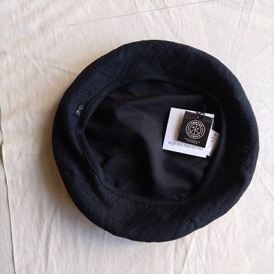 PORTER CLASSIC・ポータークラシック】 SASHIKO STRETCH BERET - JAM