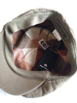 Nigel Cabourn・ナイジェルケーボン】 CASQUETTE COTTON DRILL
