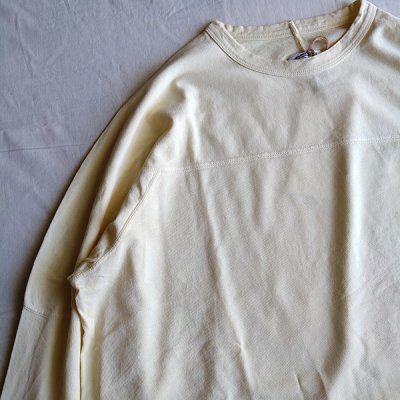 MAATEE&SONS・マーティーアンドサンズ】 CAP SHOULDER L/S TEE 'YELLOW