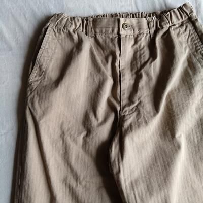 BRENA・ブレナ】 COQ PANTS '1943 US HERRING BONE TWILL' - JAM