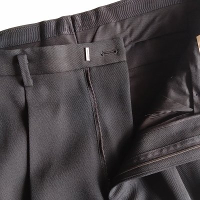 【HEUGN・ユーゲン】 TROUSER010 George BLACK GABA - JAM - 茨城県つくば市のセレクトショップ