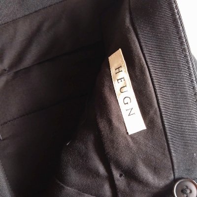 【HEUGN・ユーゲン】 TROUSER010 George BLACK GABA - JAM - 茨城県つくば市のセレクトショップ