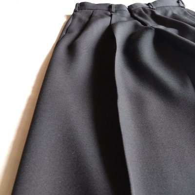 【HEUGN・ユーゲン】 TROUSER010 George BLACK GABA - JAM - 茨城県つくば市のセレクトショップ