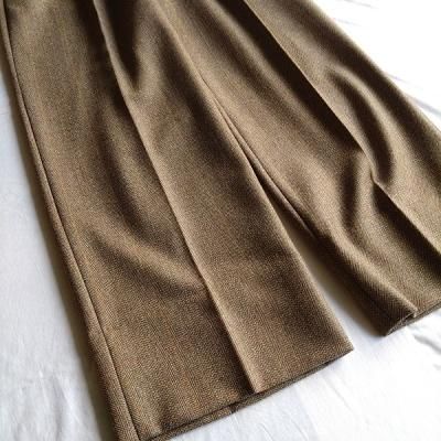 23AW」MAATEE&SONS(マーティーアンドサンズ)/ 2PLEATS TROUSER