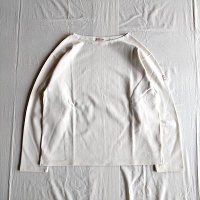 Boncoura・ボンクラ】ブレトンシャツ NAVY・WHITE - JAM - 茨城県