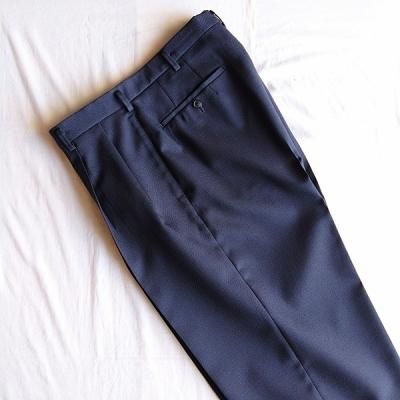 HEUGN・ユーゲン】 TROUSER010 George NAVY GABA - JAM - 茨城県 HEUGN・ユーゲン】 TROUSER010 George NAVY GABA - JAM - 茨城県