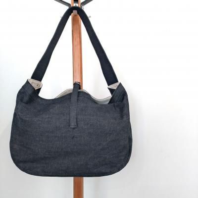 T.T・taiga takahashi】 LOT.004 Newsboy Bag 'RAW INDIGO