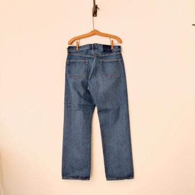 【awasa】5ポケット 2トーンテーパードデニム　size 2 未使用品 awasa】5ポケット 2トーンテーパードデニム - HUUKU