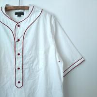 <img class='new_mark_img1' src='https://img.shop-pro.jp/img/new/icons1.gif' style='border:none;display:inline;margin:0px;padding:0px;width:auto;' />Nigel Cabourn ʥ륱ܥ BASEBALL SHIRT SHORT SLEEVE TYPE2