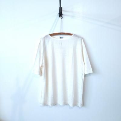 MAATEE&SONS / Linen S/Sleeve Boat Tee | twelve