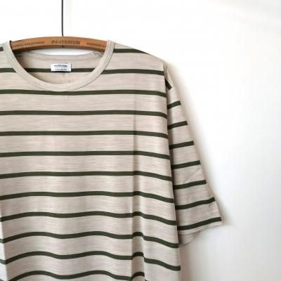 MAATEE&SONS・マーティーアンドサンズ】 SILK S/SLEEVE LOOSE