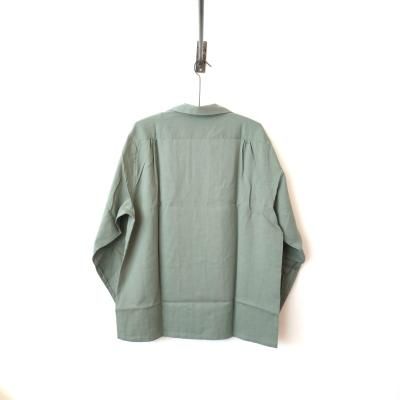 T.T タイガ タカハシ T.T LOT.101 オープンカラー シャツ T.T - LOT.101 Open Collar Shirt - TAIGA TAKAHASHI | ALTERFATE