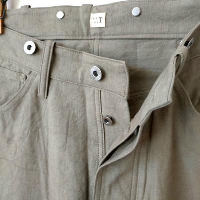 T.T・taiga takahashi】 LOT.209 BUCKLE-BACKED TROUSERS - JAM