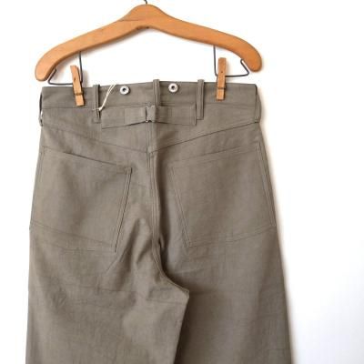 T.T・taiga takahashi】 LOT.209 BUCKLE-BACKED TROUSERS - JAM
