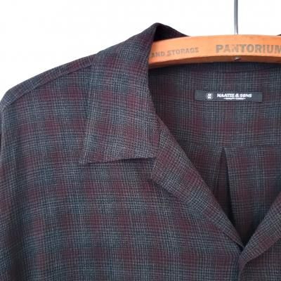 【新品】MAATEE&SONS Rayon Open Collar Shirt MAATEE&SONS【 mens 】Open collar shirt rayon強撚 | Terminal