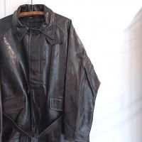 GURANK󥯡 LAMB LEATHER SHORT TRENCH COAT<img class='new_mark_img2' src='https://img.shop-pro.jp/img/new/icons1.gif' style='border:none;display:inline;margin:0px;padding:0px;width:auto;' />