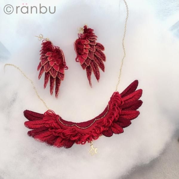 割引購入 Autumn Box（ピアス+ネックレス） - ranbu アクセサリー