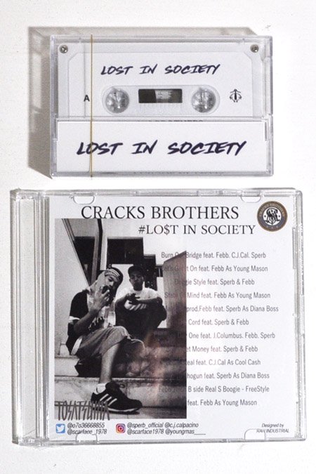 CRACKS BROTHERS / LOST IN SOCIETY 【TAPE付-