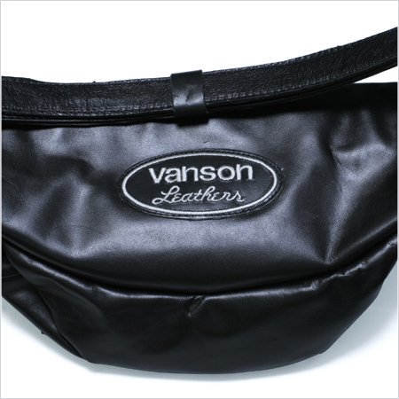 CALEE x VANSON FANNY PACK -Black/Black - RAH YOKOHAMA