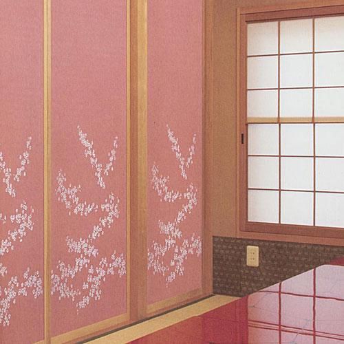 桜花（薄緋褪め色） - 襖紙（ふすま紙）障子紙の通販（通信販売