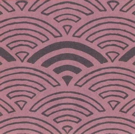 青海波（梅紫色） - 襖紙（ふすま紙）障子紙の通販（通信販売