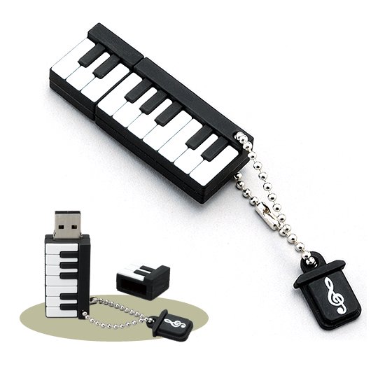 ピアノ型USBメモリー - 音楽雑貨専門店 ピアノ発表会の記念品ショップ『おんがくや』