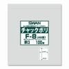 【1束までヤマト運輸宅急便コンパクト対応】SWAN チャックポリ F-8(A6用) 厚口 100枚<img class='new_mark_img2' src='https://img.shop-pro.jp/img/new/icons1.gif' style='border:none;display:inline;margin:0px;padding:0px;width:auto;' />