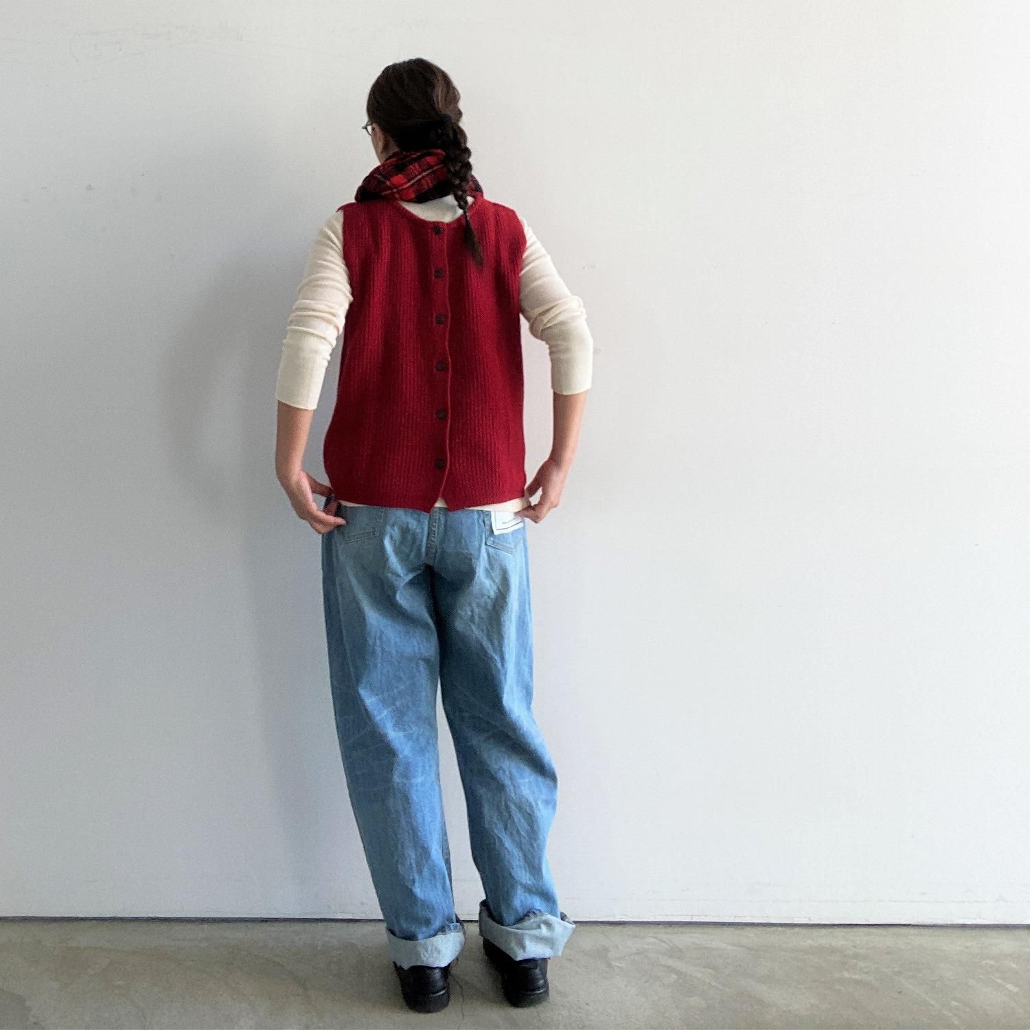 セール】 ベーシック ニット ベスト(100-130cm) （ベスト
