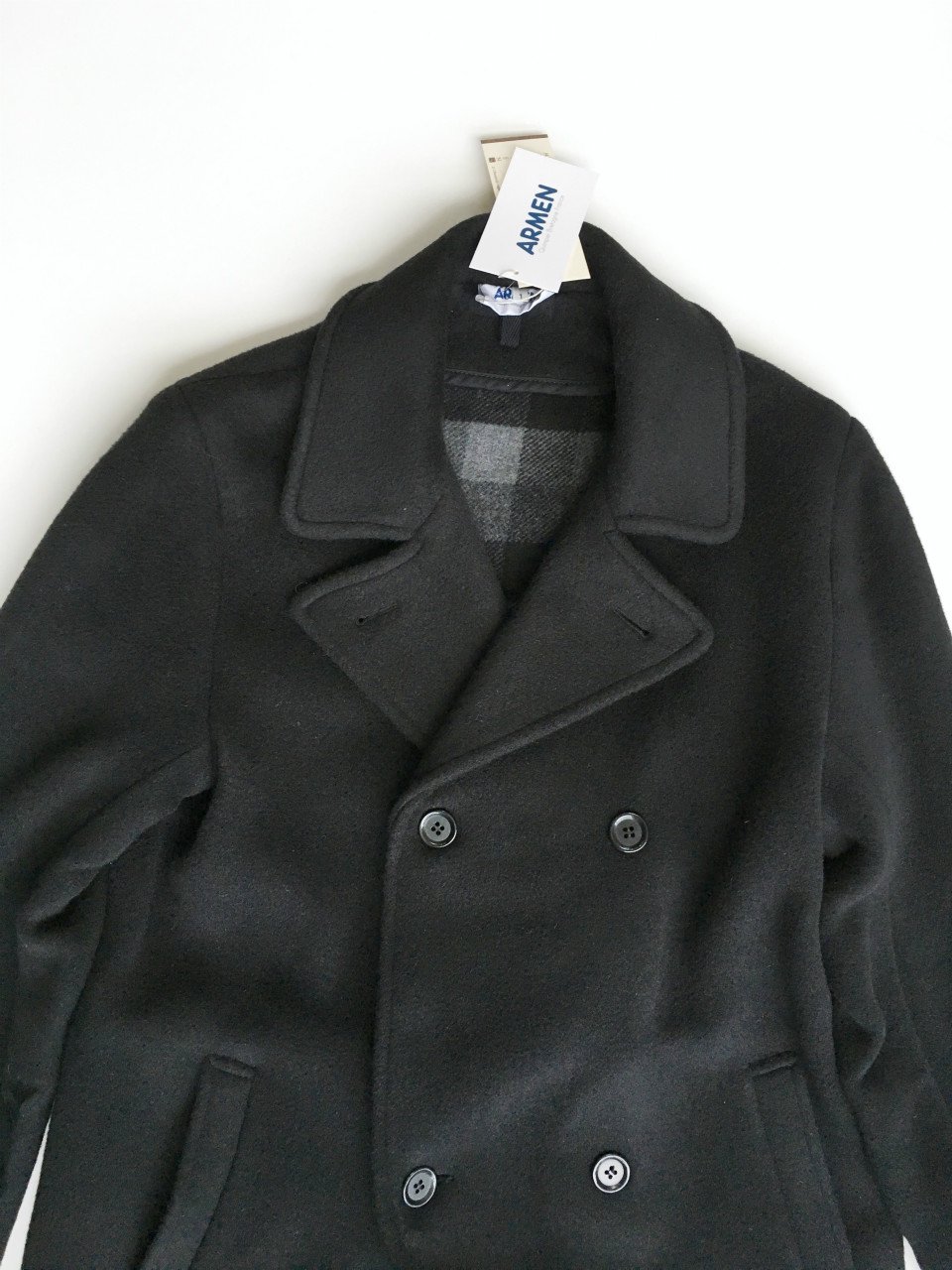 mens black peacoat old navy