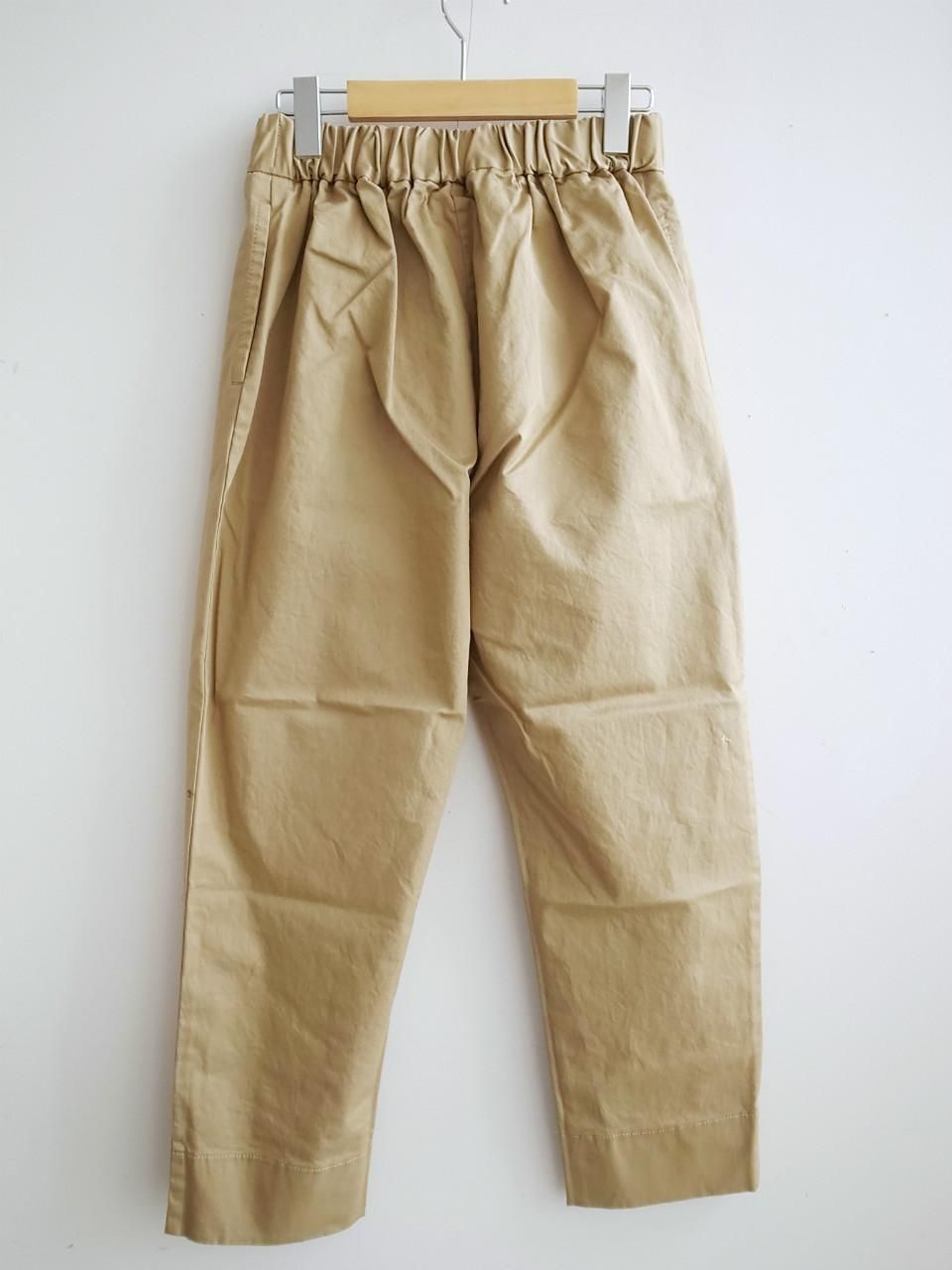 TRAVAIL MANUEL コンパクトチノストレッチノームパンツ TM5014