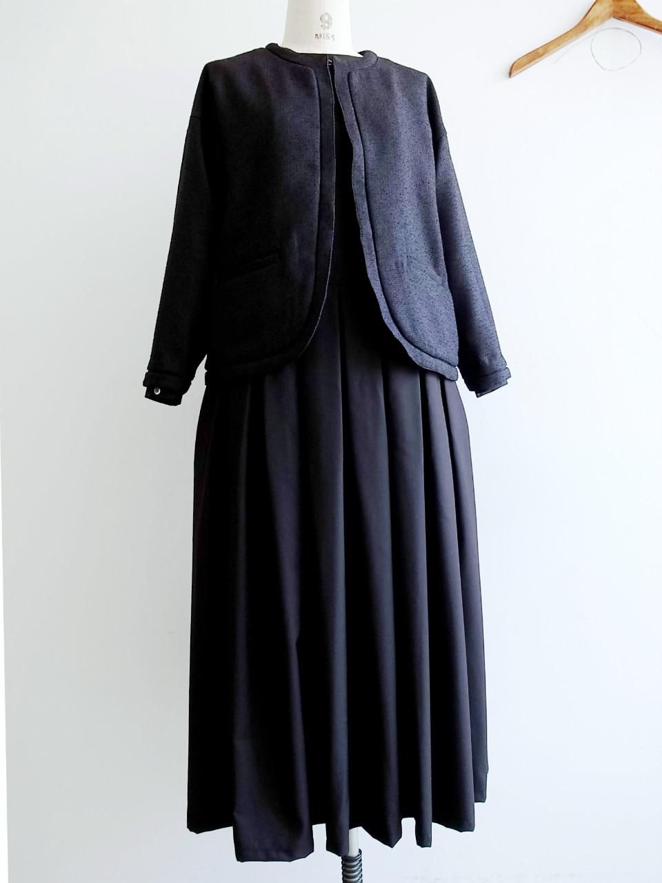 Anne Number Of Omekashi 19 きちんと見えのワンピース Jk ブラック By Ina Anne Number Of Omekashi 19 きちんと見えのワンピース Jk ブラック By Ina