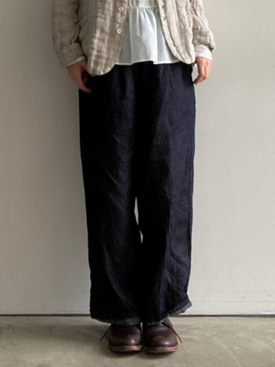 g) ライトデニムワッシャーラージパンツ g-137D