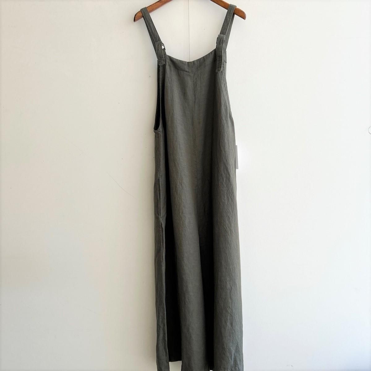SARAHWEAR テンセルリネン サロペットパンツ C16026 HACHITEN