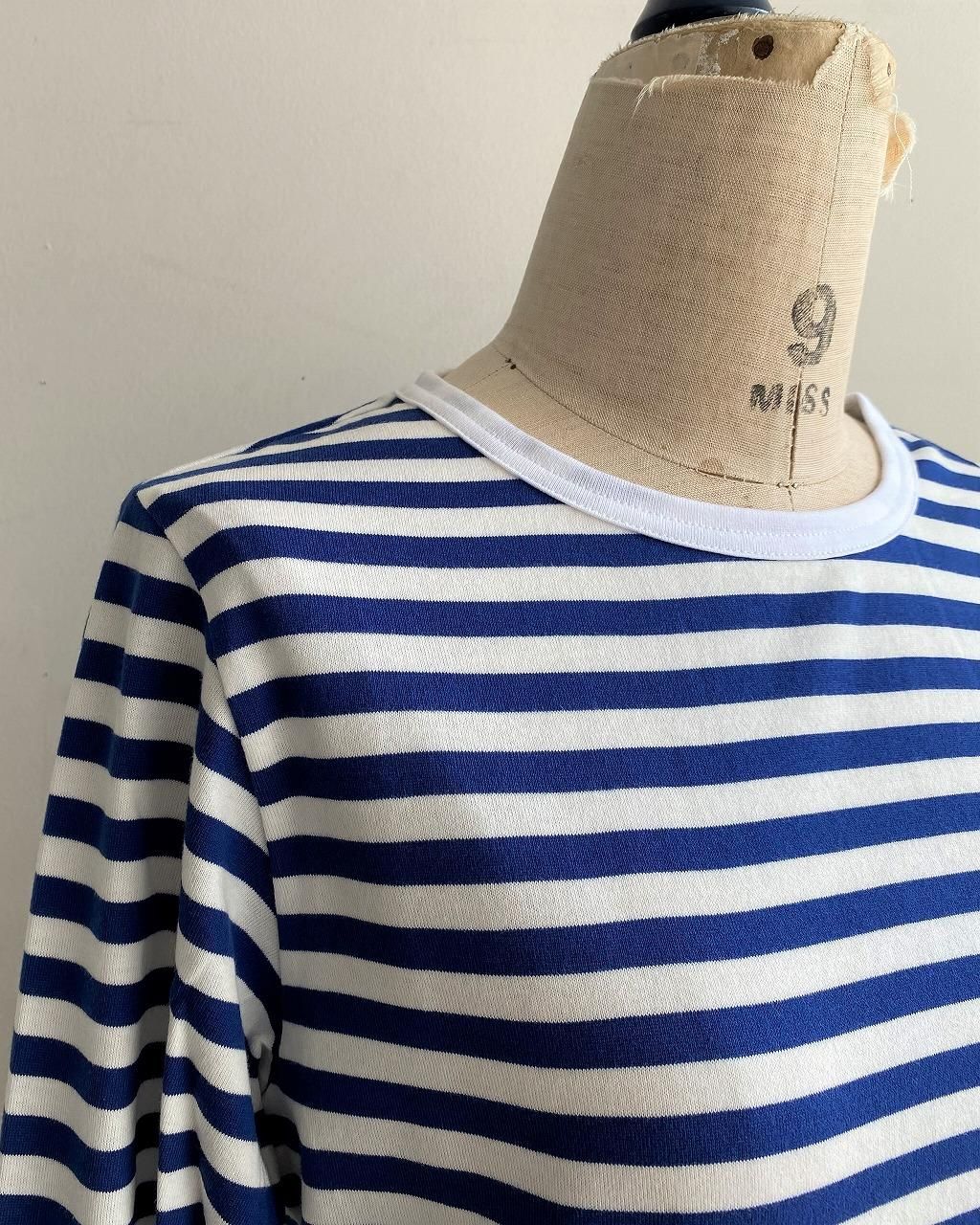 ashuhari 細ボ―ダ―ロングTシャツ AC-08 HACHITEN,hachiten