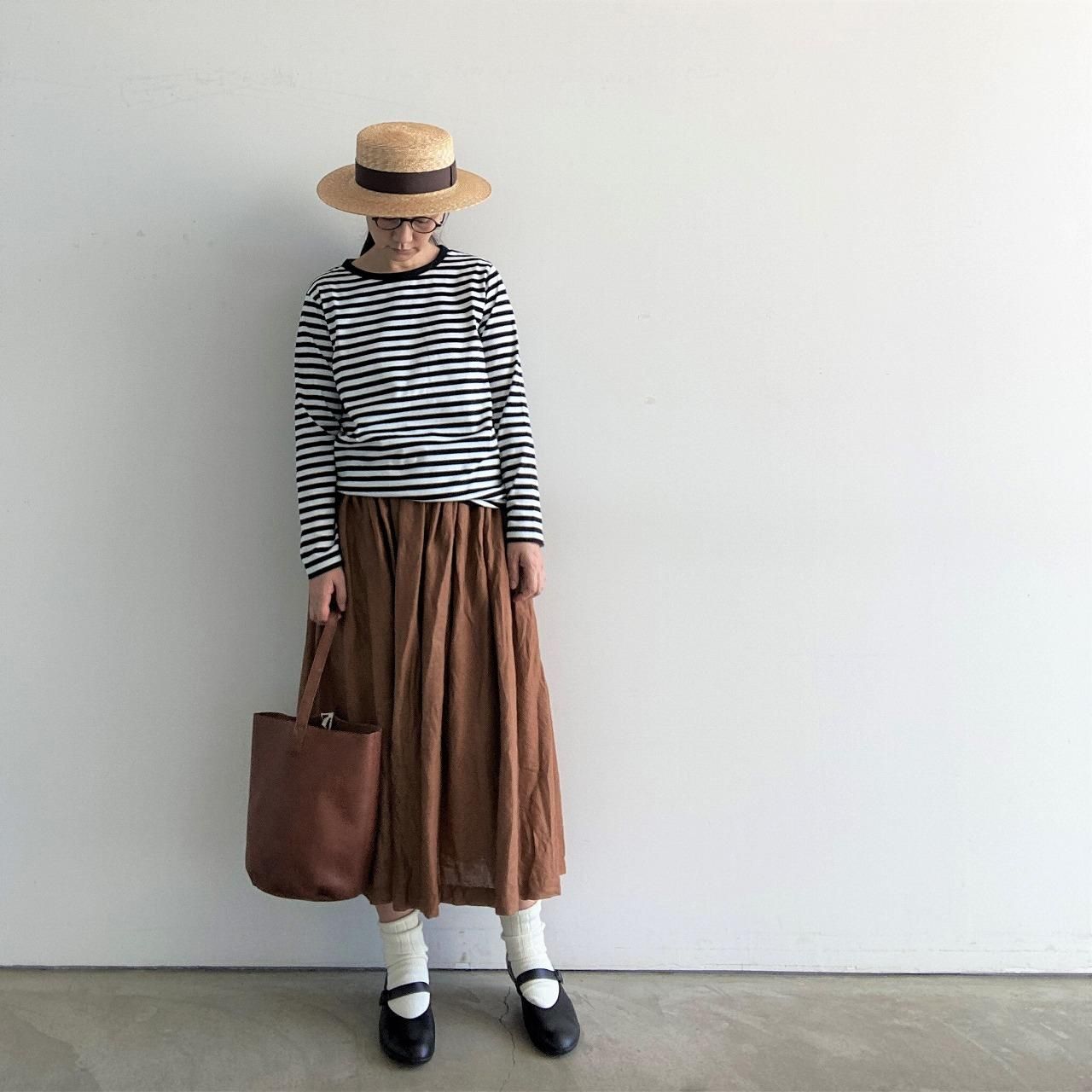 ashuhari 細ボ―ダ―ロングTシャツ AC-08 HACHITEN,hachiten