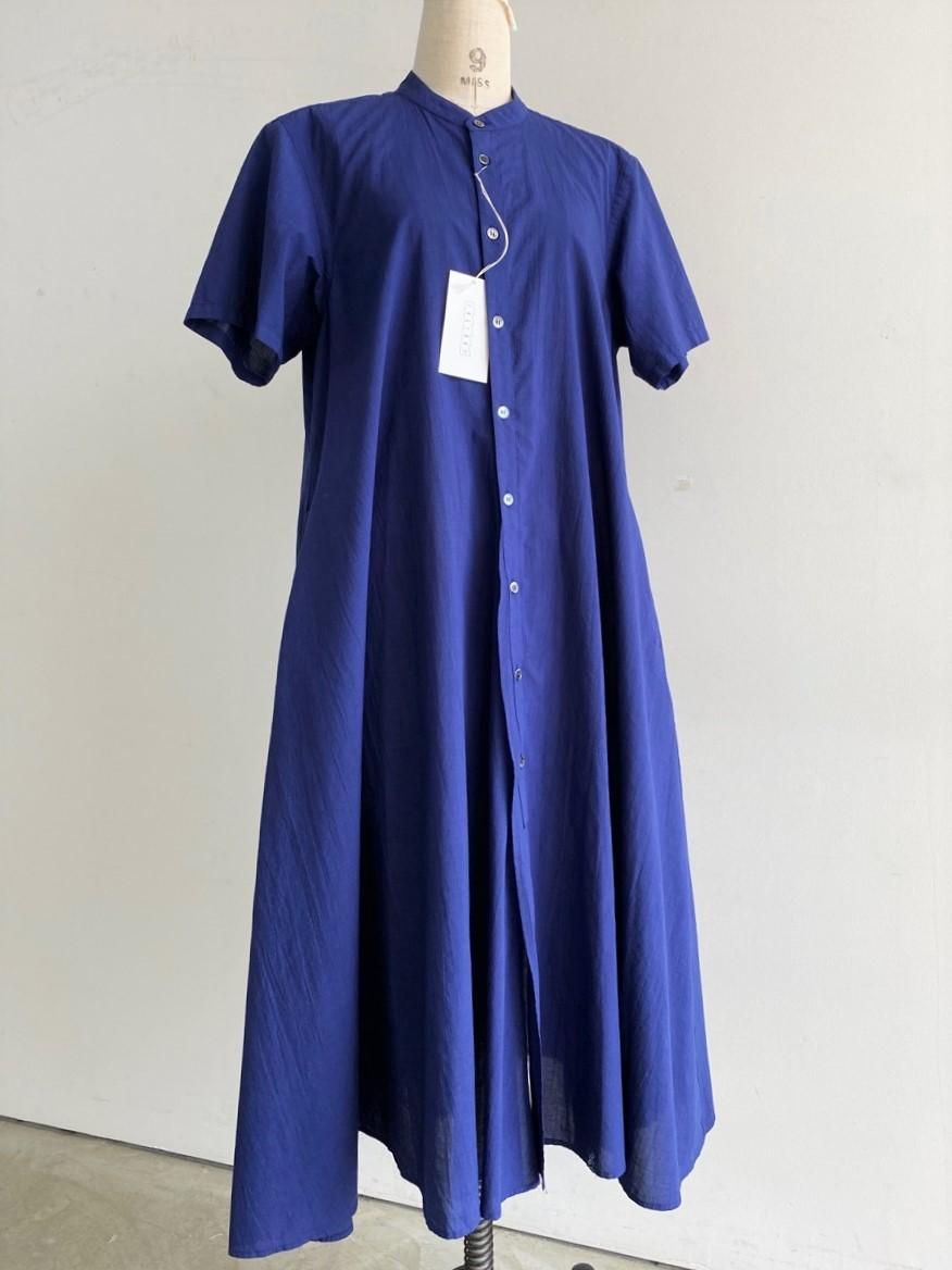 FACTORY ペルー綿フレアーシャツワンピース 21SS-D-13 HACHITEN